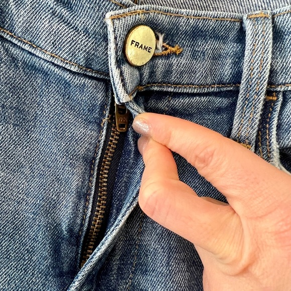 Frame Denim Le High Straight Jeans, Size 26 - Picture 4 of 6